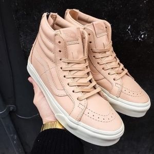 Vans Shoes - Vans SK8-Hi Reissue Zip Veggie Tan Leather. Vans Shoes - Vans SK8-Hi Reissue Zip Veggie Tan Leather.